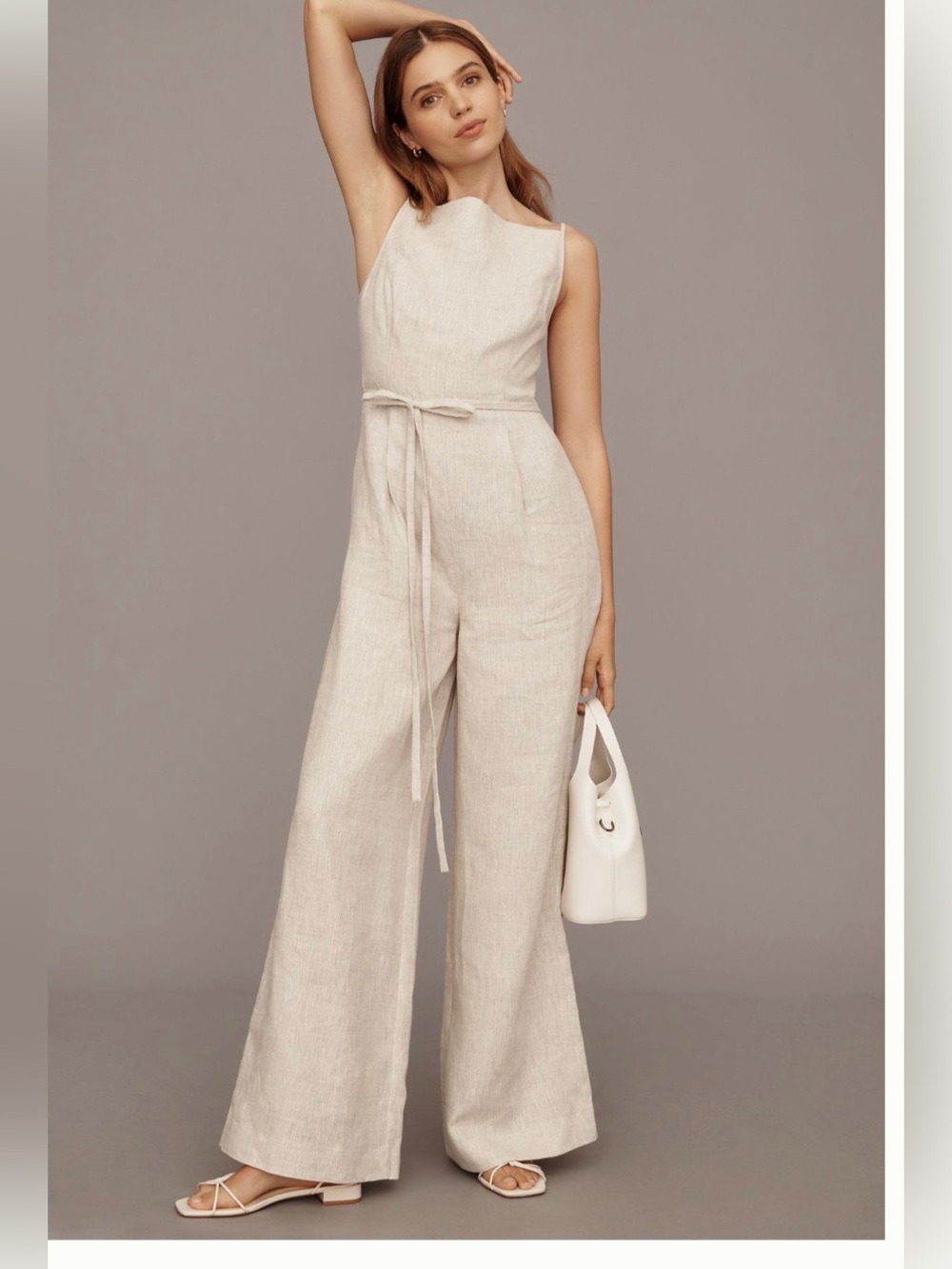 REFORMATION 
Ciara Linen Jumpsuit